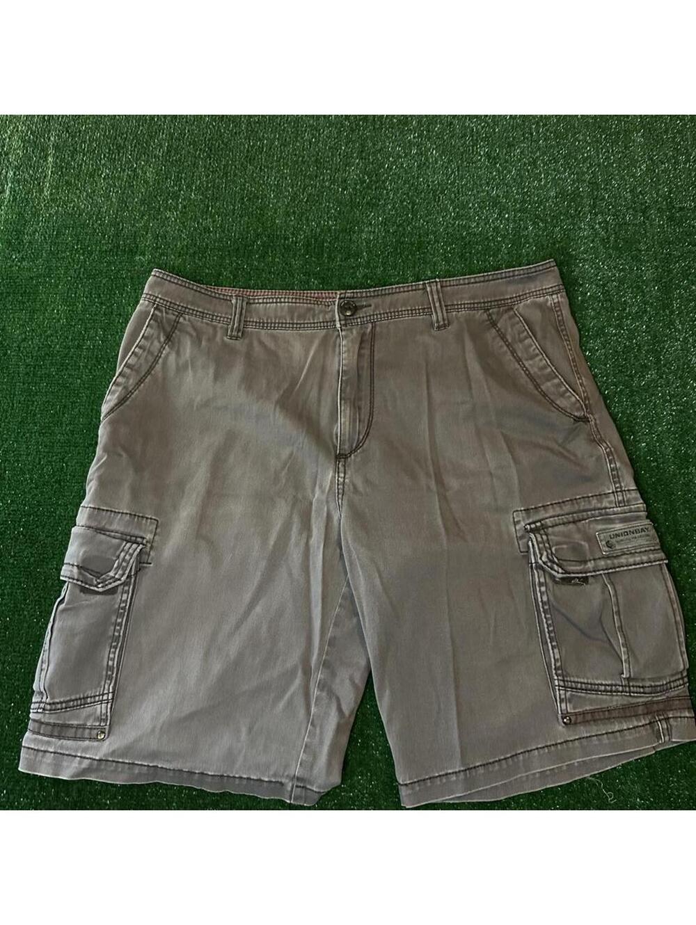 Union Bay Grey Stretch Cargo shorts